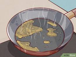 When performing this step, make sure to avoid applying excessive pressure or attempting to wipe the stains as this will ultimately spread the grease. 3 Ways To Dispose Of Bacon Grease Wikihow