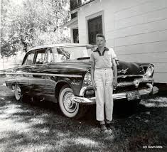 Image result for Black 1955 Plymouth