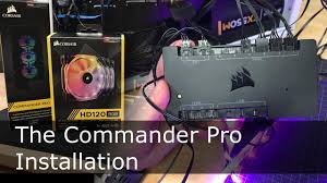 Installing The Corsair Commander Pro With Led Strips In A Meshify C Case Youtube