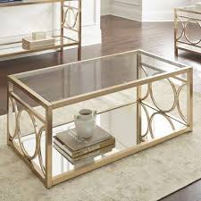 Astor Coffee Table With Storage Gold Coffee Table Glass Top Coffee Table Coffee Table Rectangle