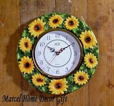 Check out our primitive clock selection for the very best in unique or custom, handmade pieces from our home décor shops. Sunflower Wall Clock Primitive Country Home Decor Kitchen Cottage Great Gift Clocks Home Garden