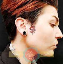 Demon Snake Temporary Tattoo