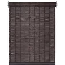 Payless decor carries custom window coverings, shades and shutters for all of your home and decor needs. Achim Bamboo Java Cordless Light Filtering Woven Bamboo Roller Shade 35 In W X 72 In L Bmco35jv04 The Home Depot