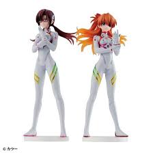 Evangelion 3.0 + 1.0 is set to be the final film of the beloved neon genesis evangelion series. Evangelion 3 0 1 0 Here We Go Konemegane Asuka And Mari Plugsuit Figures Anime Anime Global
