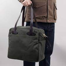 Marc jacobs the summer canvas tote bag. Filson Tote Bag Mit Zipper Olive Burg Schild