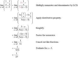 If you get an undefined value (0 in the denominator), you must move on to another technique. Finding Limits Properties Of Limits Precalculus Ii