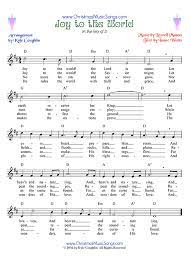 It's a serious yet very pleasant and entertaining composition to learn on the piano. Joy To The World Free Sheet Music