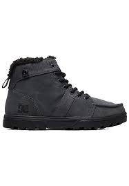 Dc Woodland Boots For Men Black