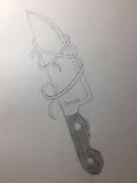 A vine wrapped around a handshake drawings lvi0004. Vines Wrapping Around A Knife Iverina Ship Photo Vine Drawing Vine Sketch Vine Drawings