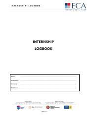 This report is to be completed on separated pages and attached to the. Student Internship Logbook Pdf Internship Logbook Internship Logbook Name Student No Company Start Date Page 1 Of 22 Internship Logbook Table Of Course Hero