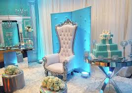 This doesn't necessarily sound incredibly exciting on the first read, but just look at these decorative paper lanterns. Tiffany Baby Shower Ideas Mommy To Be Chair Tiffany Baby Shower Theme Tiffany Baby Showers Tiffany Blue Baby Shower