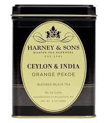 Orange Pekoe Ceylon India Rose Scented Products Harney Sons Black Tea Blends