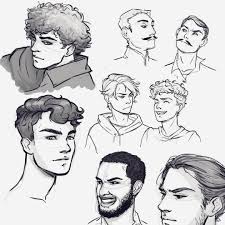 Elena On Instagram Dudes Draw Drawing Sketching Sketch Boys Practicing Face Faces Digitalart Digita Boy Hair Drawing Cartoon Drawings Cartoon Hair