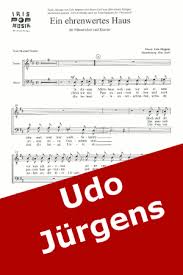 E a d g b e. Chornoten Ein Ehrenwertes Haus Vierstimmig Fur Mannerchor
