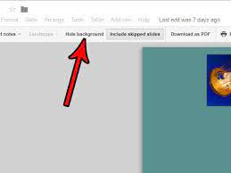 How To Hide The Background When Printing In Google Slides Solve Your Tech