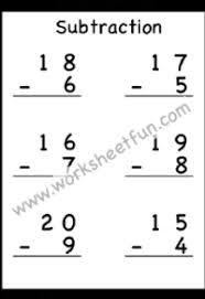 1st grade math a dish on and subtract 2 digit : Subtraction 2 Digit Free Printable Worksheets Worksheetfun