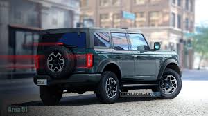 Exterior paint projects with big impact. Bronco6g S 2021 Bronco In Production Colors Painted And White Top Flares Grille Preview Renderings Bronco6g 2021 Ford Bronco Forum News Blog Owners Community
