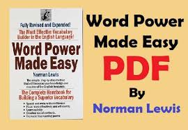 Word Power Made Easy By Norman Lewis Pdf Download Word Power Made Easy Norman Lewis Pdf Free Download Word Power Made Easy Norman Lewis Make It Simple