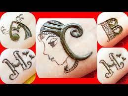Also, can you spot the hidden alphabets in this mehndi? New Stylish F A B C H Letter Mehndi Design 2020 Step By Step Alphabet Tattoo Mehndi Ss Unique Style November 2021