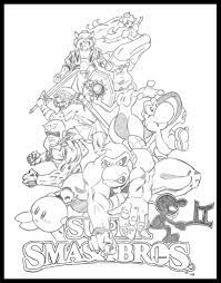 Paper mario is a video game series and part of the mario franchise, developed by intelligent systems and produced by nintendo. Super Smash Bros Coloring Pages Sketch Coloring Page Super Mario Coloring Pages Mario Coloring Pages Super Coloring Pages