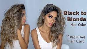 The organization of teratology information services (otis) is the most trusted source of information about the risks of exposure to any substances how many times can you dye your hair when pregnant? Black To Ash Blonde Hair While Pregnant How To Do Safely Hair Makeover Ariba Pervaiz Youtube