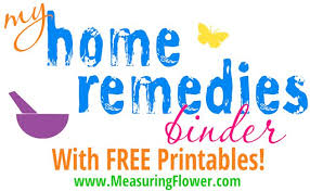 My Home Remedies Binder Plus Free Printables Measuring