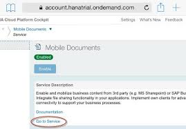 Mcc stands for mobile content management. How To Connect The Sap Mobile Documents Android App To Your Trial Sap Blogs