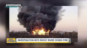 When cleveland's cuyahoga river burned, the nation noticed. Massive Fire Levels Rocky River Condo Youtube