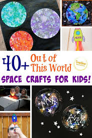 40 Out Of This World Space Crafts For Kids In 2020 Space Crafts For Kids Space Crafts Crafts For Kids
