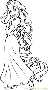 See more ideas about rapunzel coloring pages, coloring pages, disney princess colors. Princess Rapunzel Coloring Page For Kids Free Disney Princesses Printable Coloring Pages Online For Kids Coloringpages101 Com Coloring Pages For Kids