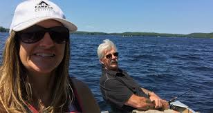 Camper Christina Goes Fishing With Dad in Ontario's Cottage Country