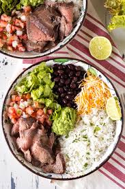Steak Burrito Bowl Gluten Free Hot Pan Kitchen