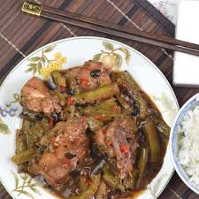 Bitter Gourd With Chicken A Popular Home Cooked Dish Among The Cantonese Love It Recipes Easy Asian Recipes Asian Fusion Recipes