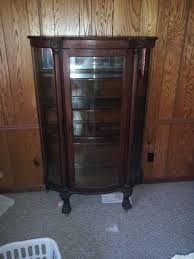 Check spelling or type a new query. Antique Curved Glass Curio Cabinet Antique Appraisal Instappraisal