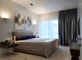 Neutral coloured curtains offer the illusion of. Modern Curtains In The Bedroom 2018 71 Photos Curtain Models Design Ideas Beautiful New Items Thick Models In The Wenge Room And White