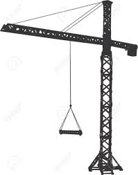 Tower Crane Clipart Stock Vector Background Pattern Clip Art Free Clip Art