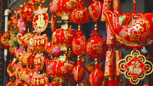These decorations are usually of auspicious symbols and words and made of red paper. Traditional Chinese New Year Decorations Stock Footage Video 100 Royalty Free 1023944324 Shutterstock