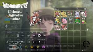 Digimon Survive Digivolve: Evolve Stages & Types - eXputer.com