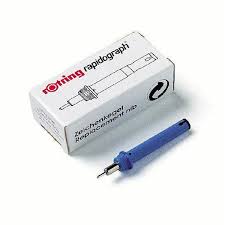 The rapidograph uses rotring's unique capillary cartridge. Rotring Zeichenkegel Rapidograph 0 25mm Burobedarf Thuringen