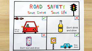 Logo vector » free vector logo » sports » fia action for road safety. Road Safety Drawing Easy Road Safety Drawing For Competition How To Draw City Road Safety Youtube