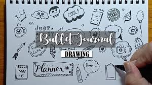 วาดร ปการ ต นน าร กๆ ไว ตกแต งใบงาน ตกแต งสม ดโน ต bullet journal น าร ก