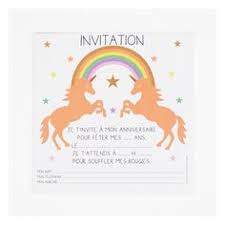 Alors pour être au top de la classe, voici une carte d'invitation d'anniversaire décorée avec des licornes dessinées un peu partout ! Invitation Anniversaire Fille 10 Ans Licorne