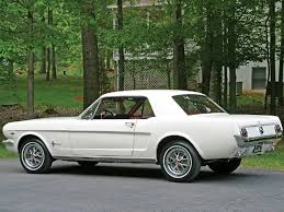 Image result for Wimbledon White 1966 Mustang