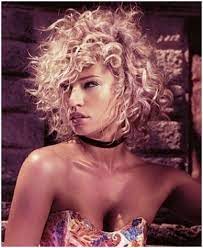 38 Funky Hairstyles For Short Hair In 2020 Short Curly Hair Hair Styles Curly Hair Styles
