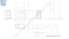 autocad sifonyer kesim ve delik olculeri autocad yatak odasi cizim