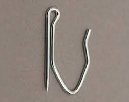 The sharp, pointed end goes into the fabric. Drape Drapery Hooks Etsy