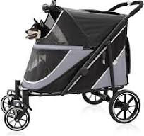 Amazon.com: Dog Stroller for Medium/Large Dogs One-Click ...