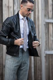 Dress Up Your Leather Jacket He Spoke Style Leather Jacket Dress Jackets Leather Jacket