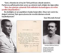 Gazi Nin Maasindan Kurtdereli Pehlivan A 1000 Lira Belgelerle Yakin Tarih Oya Tarih