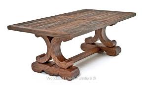 Plus home accents and accessories to add the finishing touch to any room or for the perfect gift. Tuscan Dining Table Old Word Thick Scroll Base Dining Table Tuscan Dining Table Unique Dining Tables